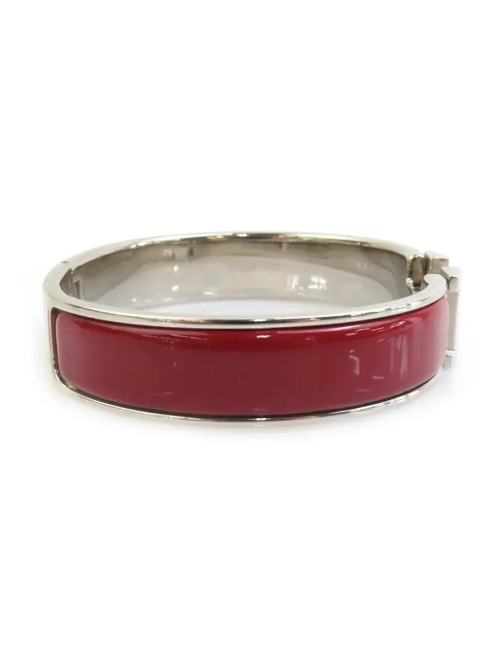 Auth Hermes Clic Clac H Bangle Bracelet #302676H49B